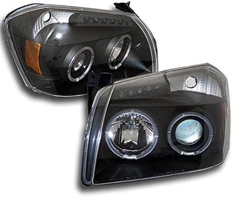 Prednji LED projektor svjetla svjetiljke crni donji/donji 8