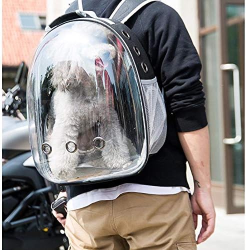 Ruksak za kućne ljubimce, prijenosni pas svemirska torba ruksak štene mačka mačka prozirna torba za šetnju mačji ruksak