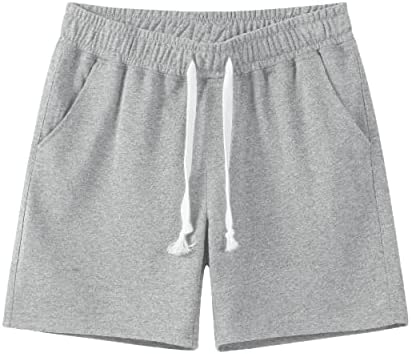 Dr.Cyril Mens 5,5 Atletske vježbe kratke hlače Cotton Lounge kratke hlače elastično struka u teretani joggers znoj kratke hlače