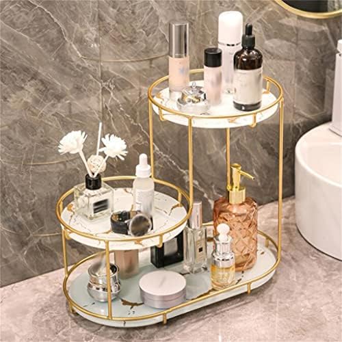 Quanjj za pranje stola kozmetika za odlaganje stalak za kupaonicu kupaonica toalet radna površina za preljev